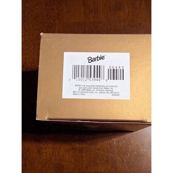 Hallmark Christmas Ornament NIB 1999 African American Barbie Millenium Princess - Picture 5 of 8